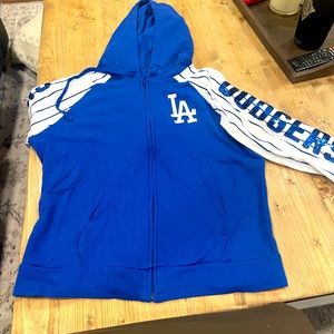 PINK Dodger zip up sweatshirt